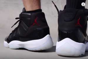 Alternative view of Giày Nike Air Jordan 11 GS '72-10' 378038-002