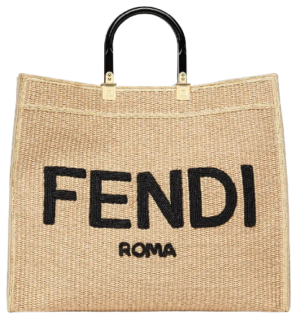 Túi Fendi Sunshine Large Woven Straw Shopper 8BH372-AAYV-F1E1I