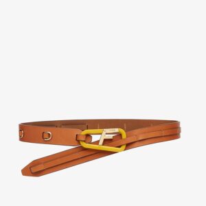 Alternative view of Thắt Lưng Fendi Brown Leather Belt 8C0646AGL5F1EYQ