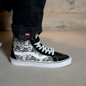 Giay Vans Sk8-Hi Reissue 'Metal Cats' VN0A4BV8BCL