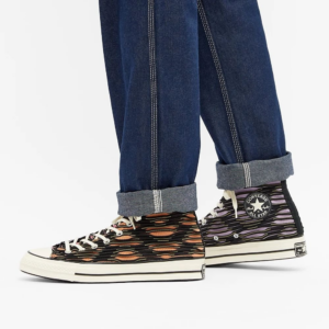 Giay Converse Chuck 70 High 'Vibrant Knit Lavender Egret' 168756C