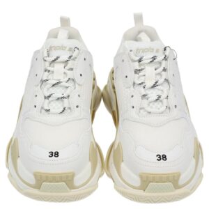 Alternative view of Giày Balenciaga Wmns Triple S Sneaker 'White' 524036-W2CA1-9000