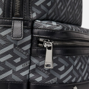 Alternative view of Balo Versace La Greca Signature Back Pack Black Gray 1000745-1A01444-5B05E
