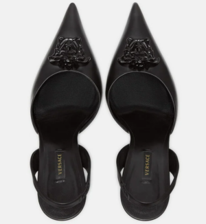 Alternative view of Giày Versace LA Medusa Sling-Back Pumps 1001207-DVT2P-1B090