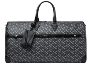Túi Versace La Greca Signature Travel Bag Black Gray 1001766-1A01444-5B05E