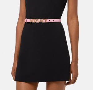 Alternative view of Thắt Lưng Versace Logo Crystal Belt 'Pink' 1002202-1A01051-1P56V