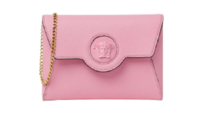 Túi Versace La Medusa Envelope Pouch Pink 1003018-DVIT2T-1P65V