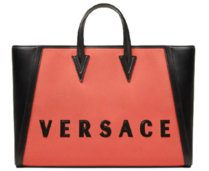 Túi Versace Cabas Logo Tote Red Black DFB8579-DTEVT5-2R28P