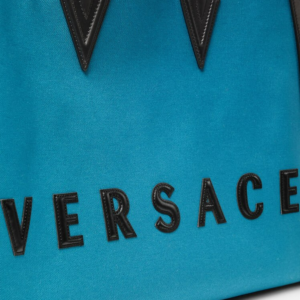 Alternative view of Túi Versace Cabas Logo Tote Blue Black DFB8579-DTEVT5-2U62P