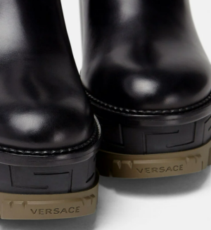 Alternative view of Giày Versace La Greca Signature Ankle Boots DST420Q-1A01735-5B15V