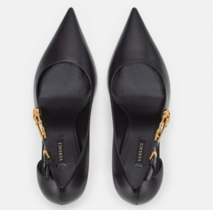 Alternative view of Giày Versace Safety Pin Leather DST477M-DVT2P-D41OH