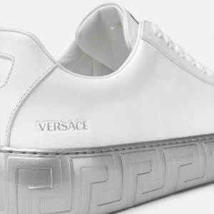 Alternative view of Giày Versace Greca Trainers 'White Silver' DSU8404-1A00821-2W270