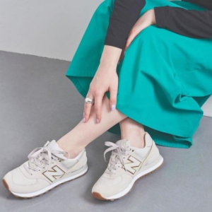 Alternative view of Giày New Balance Wmns 574 'Light Grey' WL574SOA