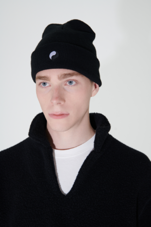 Mu Stussy x Our Legacy Work Shop Yin Yang Beanie 'Black'