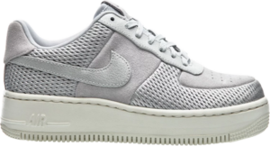 Giay Nike Air Force 1 Upstep Premium 'Metallic Platinum' 917590-001