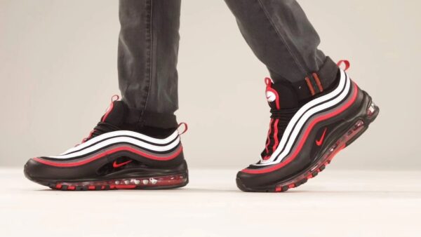 Giày Nike Air Max 97 'Black Red Silver' 921826-014 - Hình ảnh 3