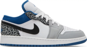 Giày Nike Air Jordan 1 Low SE GS 'True Blue' DQ2514-140