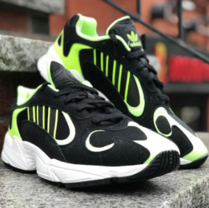 Alternative view of Giày Adidas Yung 1 'Black Hi Res Yellow' EE5317