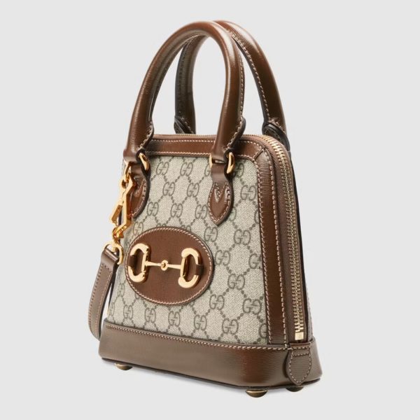 Túi Gucci Horsebit 1955 'Beige Dark Brown' - Hình ảnh 4