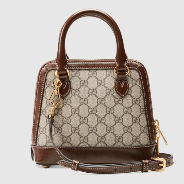 Túi Gucci Horsebit 1955 'Beige Dark Brown' - Hình ảnh 3