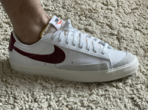 Giay Nike Blazer 'White Red' DC4769-104