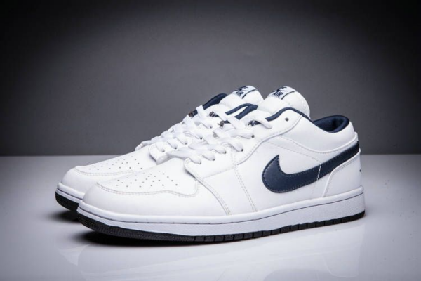 Giày Nike Air Jordan 1 Retro Low 'Metallic Blue' 705329-106 - Hình ảnh 2