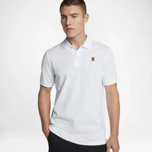 Alternative view of Áo Nike Polo Tennis White 943443-100