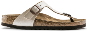 Dép Birkenstock Gizeh Birko Flor 'Pearl White' 943871