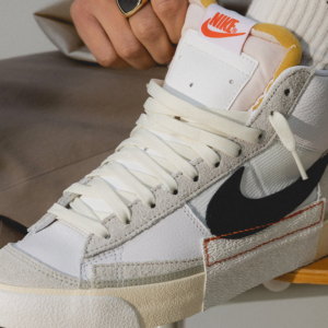 Giay Nike Blazer '77 Pro Club 'Light Bone Black' DQ7673-100
