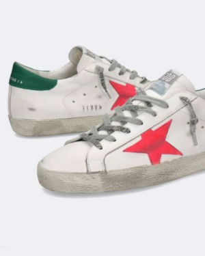 Alternative view of Giày Golden Goose Supper Star 'White Red' GMF00101 F002534 10898