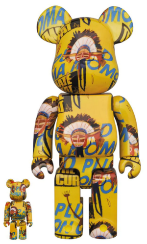Mo Hinh Basquiat Bearbrick 100% + 400% 'Mutil Color' 96310-AWB-0104