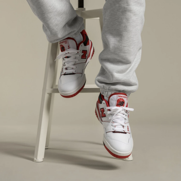 Giày New Balance 550 'White Team Red' BB550SE1 - Hình ảnh 3