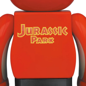 Alternative view of Mô Hình Jurassic Park Bearbrick 100% + 400% 'Orange' 97829-JPK-0104