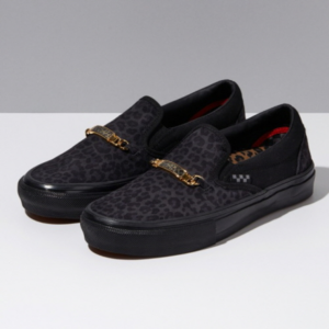 Giay Vans Cher Strauberry x Skate Slip-On 'Cheetah' VN0A5FCA9CY