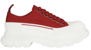Giày Alexander McQueen Slick Lace Up Sneakers 'Red' 611705-W4MV2-5115