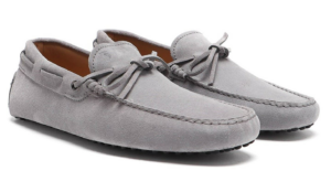 Alternative view of Giày Tod's Gommino Driving Shoes In Suede Grey XXM0GW05470RE0B414