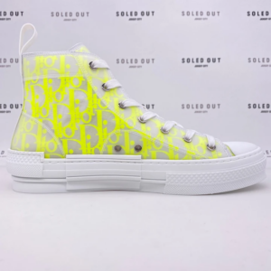 Alternative view of Giày Dior B23 High Dior Oblique White Yellow 3SH118YNT H160