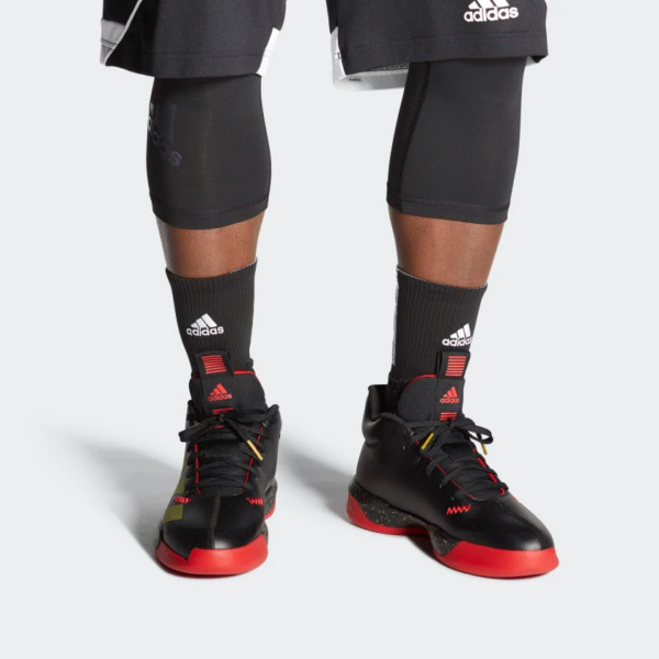 Giày Adidas Pro Next 2019 'Black Red Gold' EG2799 - Ảnh 2