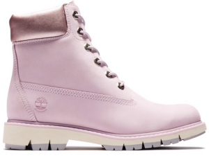 Giày Timberland Women’s Lucia Way 6 Inch Waterproof Boot Lt Pink Nubuck A2B3Z