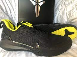 nike mamba focus black and yellow