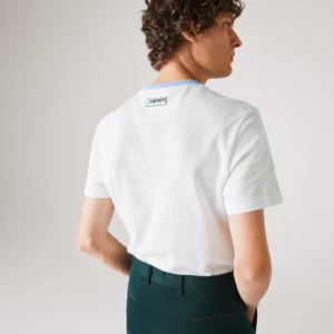 Ao Lacoste Cotton Pique Blend T shirt TH1604-BRZ