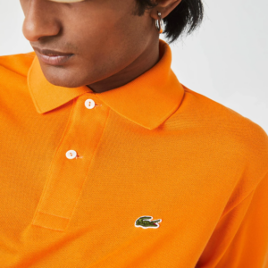 Ao Lacoste Classic Fit L1212 Polo Shirt 'Orange' L1212-00-DRA