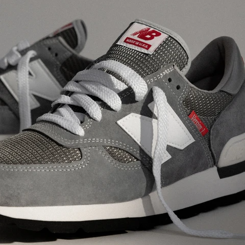 Giày New Balance 990v1 Made In USA 'Grey' M990VS1 - Hình ảnh 3