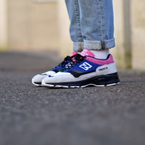 Alternative view of Giày New Balance 1500 Made in England 'Grey Blue Pink' M15009SC