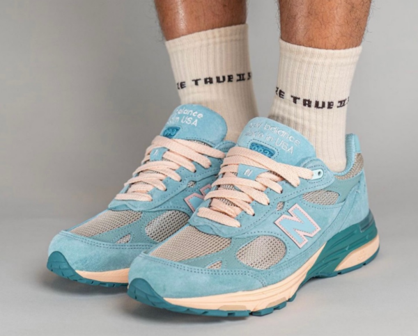 Giày New Balance x Joe Freshgoods 'Arctic Blue' MR993JF1 - Hình ảnh 4