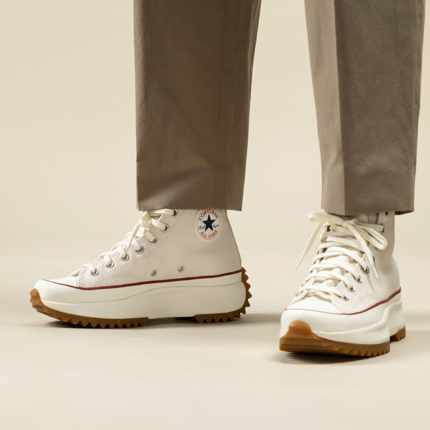 Giày Converse Run Star Hike High Parchment 171126C - Ảnh 5