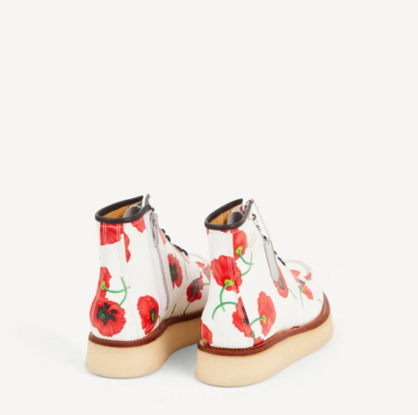 Giày Kenzo Kenzoyama Ankle 'White' FC65BT701L71 - Hình ảnh 2