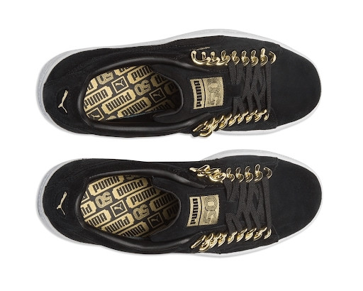 Giày Puma Classic X Chain Black Suede 367391-03 - Hình ảnh 5