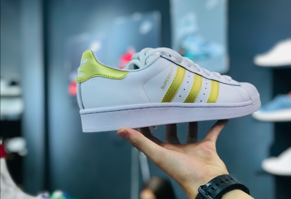 Giày Adidas Superstar 'White Gold' BY8757 - Ảnh 3