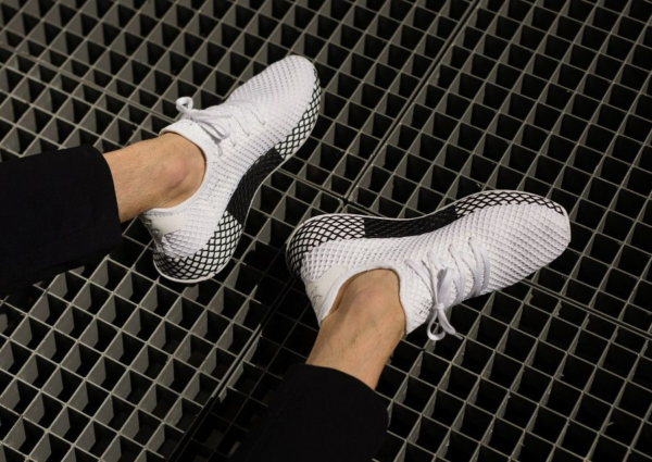 Giày Adidas Deerupt Runner 'White Black' B41767 - Ảnh 4